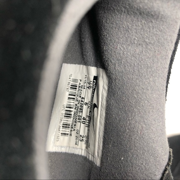 NIKE KD Kevin Durant Vulc GS Black Silver White Lace-up Basketball Sneakers Shoe - Picture 13 of 15